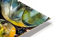 Colorful Seashell Pattern HD Metal print