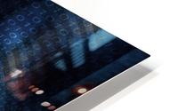 Hand and Binary Code Design Impression metal HD