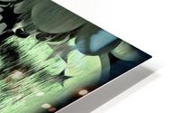 Green Color Abstract HD Metal print