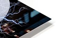 Lightning Mask HD Metal print