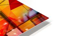 Modern Geometric Abstract HD Metal print