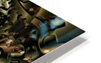 Cogwheels Mechanism HD Metal print