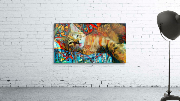 Lying Cat Wall Preview