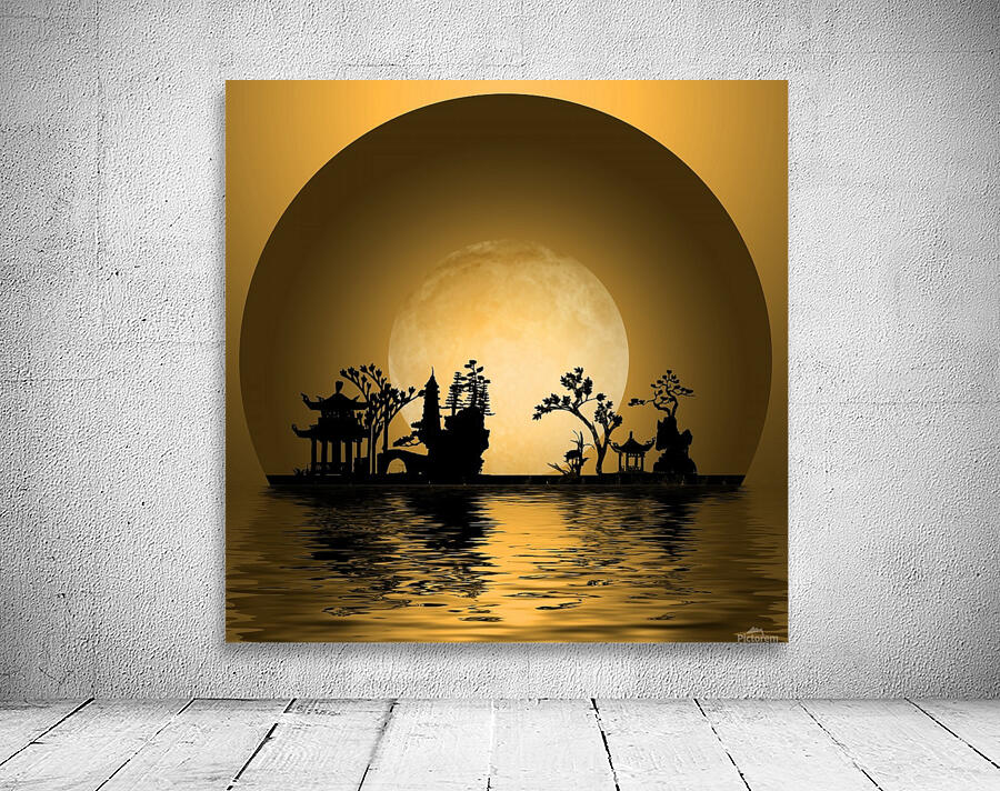 Asia Landscape Wall Preview