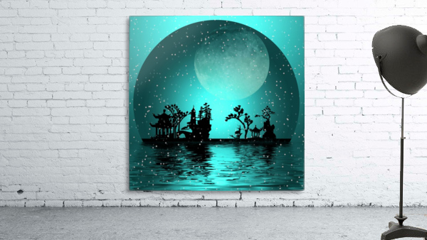 Asia Landscape Wall Preview