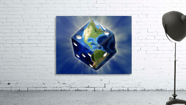 Earth Dice Wall Preview