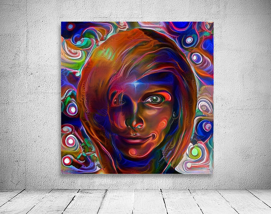 Womans Face Wall Preview