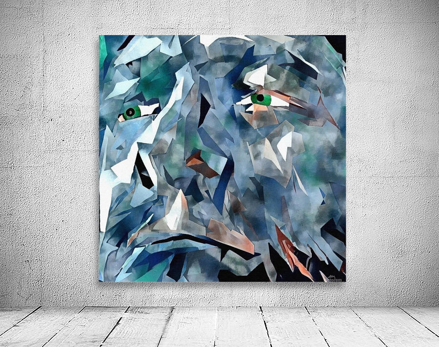 Wise Man Face Wall Preview