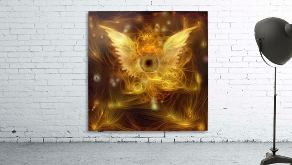Flaming God Wall Preview