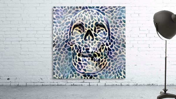 Skull Pattern Wall Preview