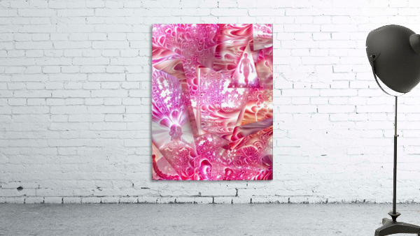 Vivid Abstract Dimensions Wall Preview
