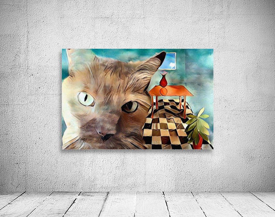 Beige Cat Wall Preview