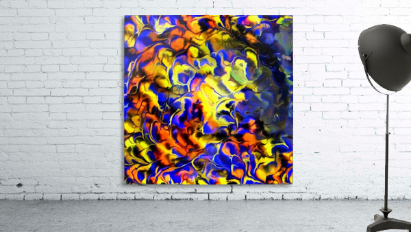 Vivid Abstract Wall Preview