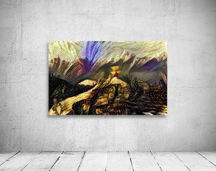 Ancient Sailboat Wall Preview
