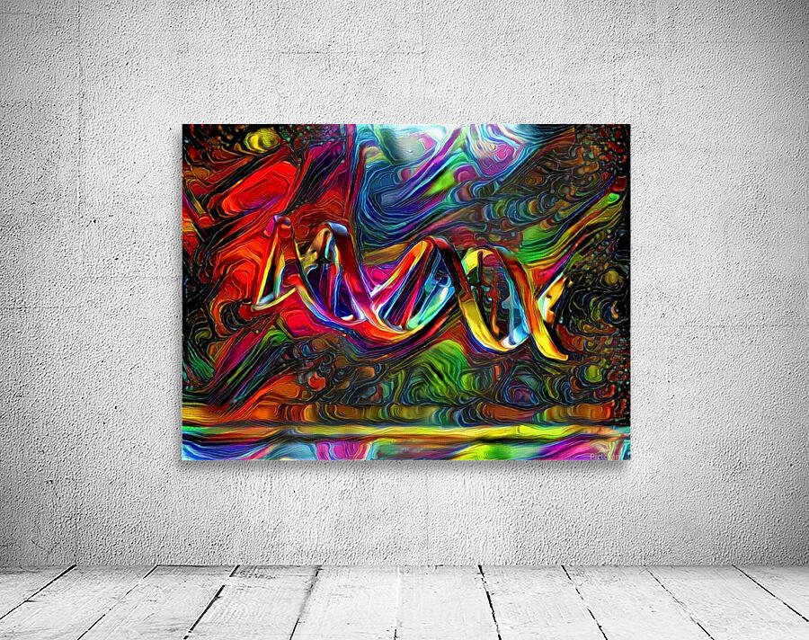 DNA Strand Artwork Wall Preview