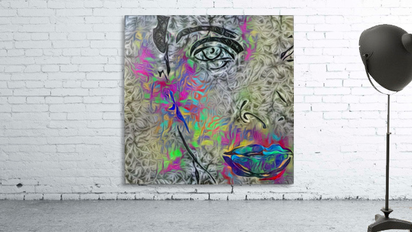 Female Face Wall Preview