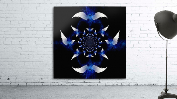 Angelic Wings Wall Preview