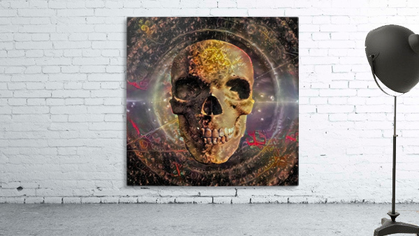 Golden Skull Wall Preview