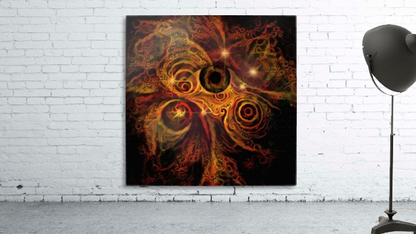 Beautiful Eye Design Wall Preview