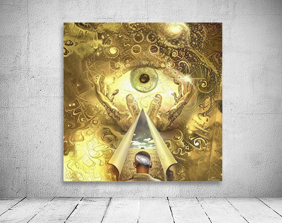 Man Has Vision Wall Preview