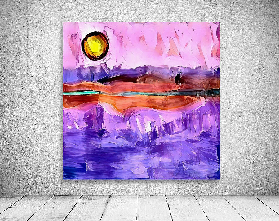 Abstract  Sunset Wall Preview