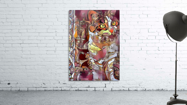 Colorful Cat Wall Preview