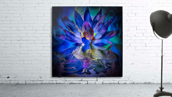 Lotus Flower Wall Preview