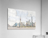 Shanghai Skyline Acrylic Print