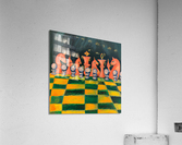 Three Dimensional Chess I Acrylic Print