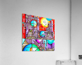 Precision City II Acrylic Print