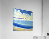 Big Clouds from the Beach Acrylic Print