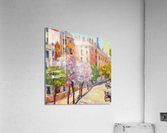 Springtime in the City Acrylic Print