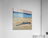 Sunbathing on the Beach Acrylic Print