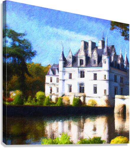 Chateau de Chenonceau Canvas Print