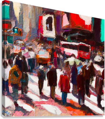Times Square II Canvas Print