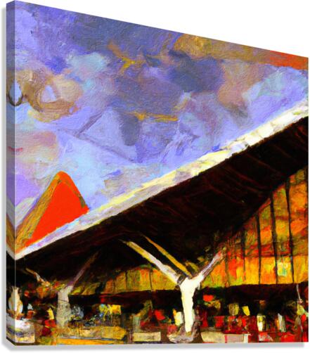 Kanazawa Train Station II Canvas Print