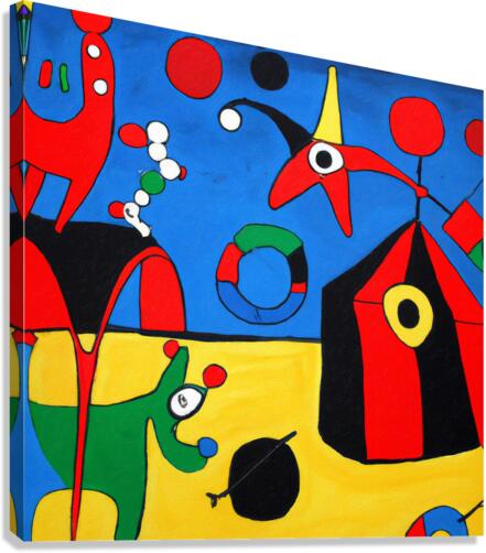 Circus Life II Canvas Print