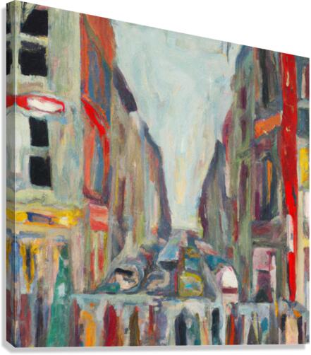 The Windy City Canvas Print