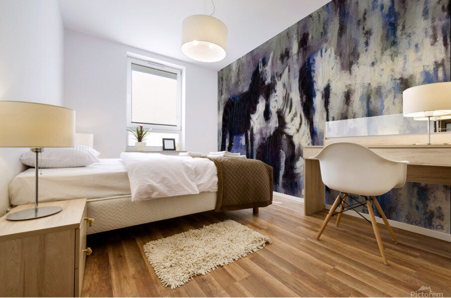 Equus Grevyi Mural print