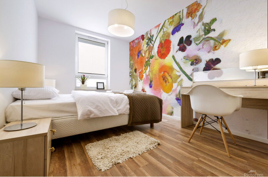 Dried Flowers Mural print