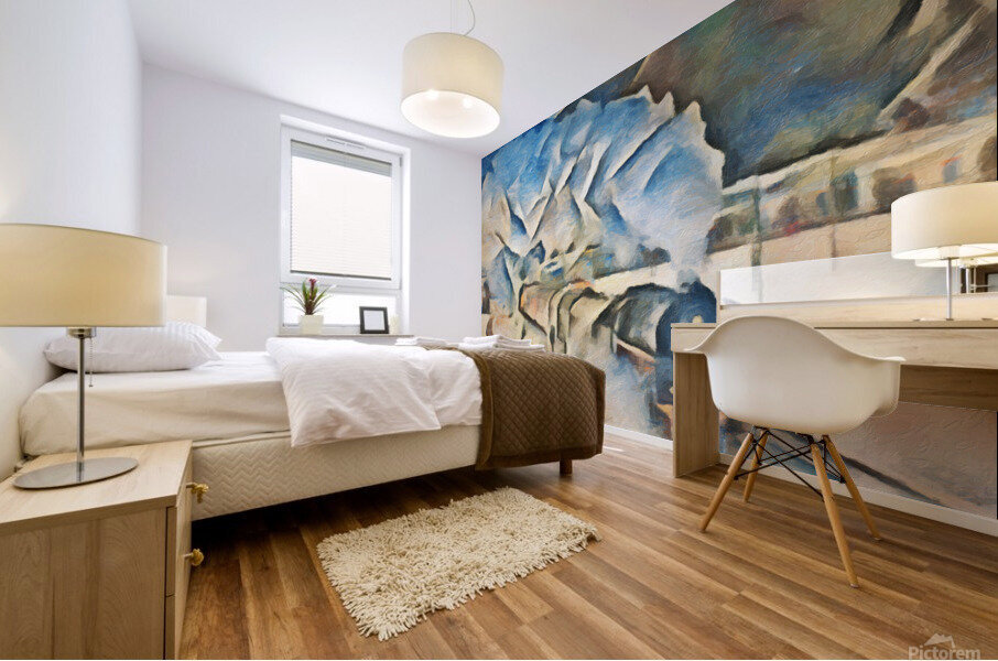 Winterland Express Mural print