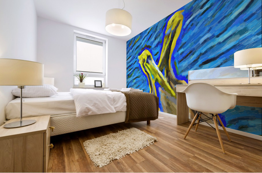 Pelican Power Mural print