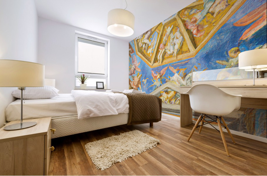 The Sistine Chapel Mural print