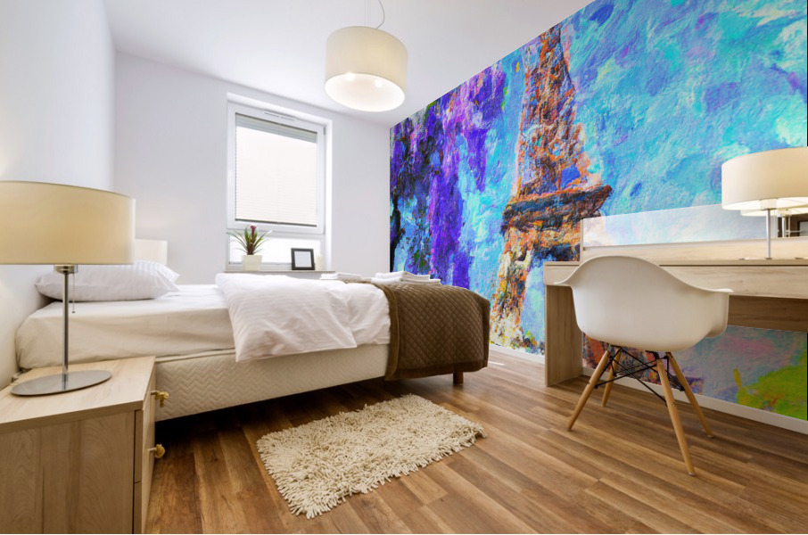The Eiffel Tower III Mural print