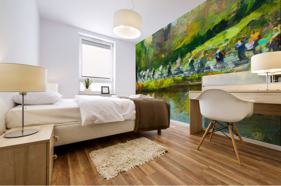 Central Park I Mural print