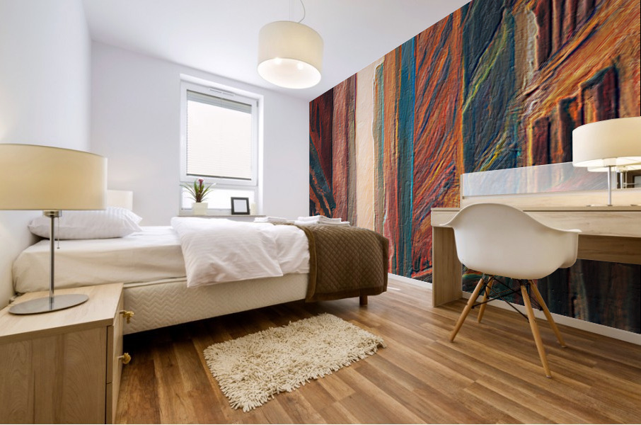 Wall Street III Mural print