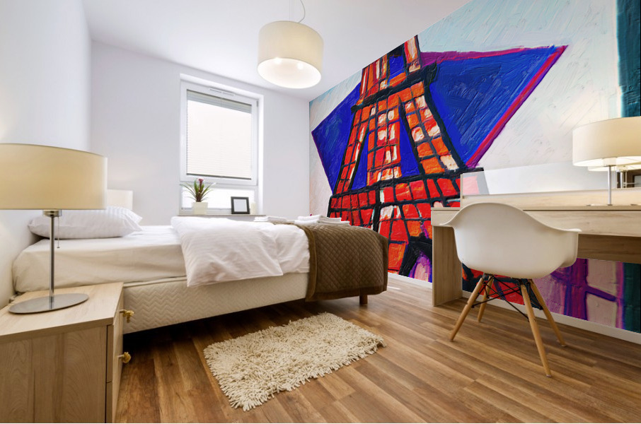 The Eiffel Tower II Mural print