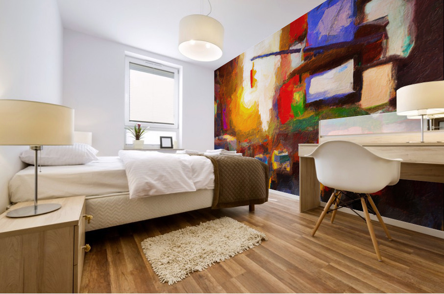 Times Square I Mural print