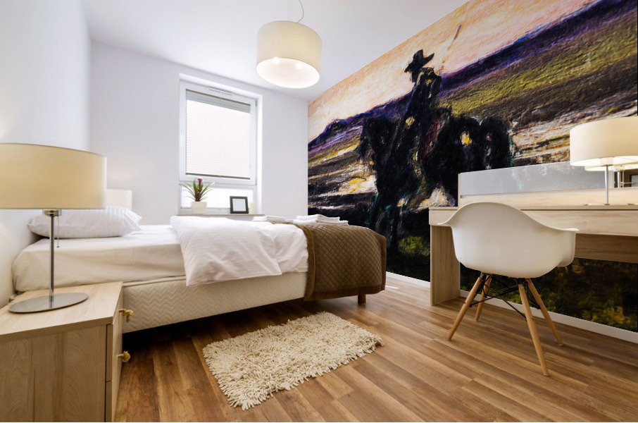 The Wrangler III Mural print