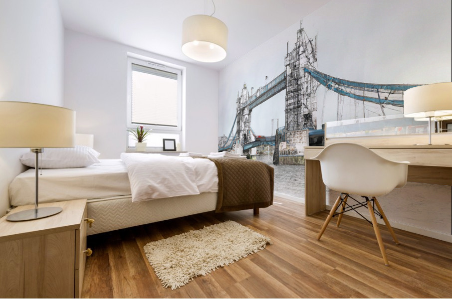 The Tower Bridge II Mural print